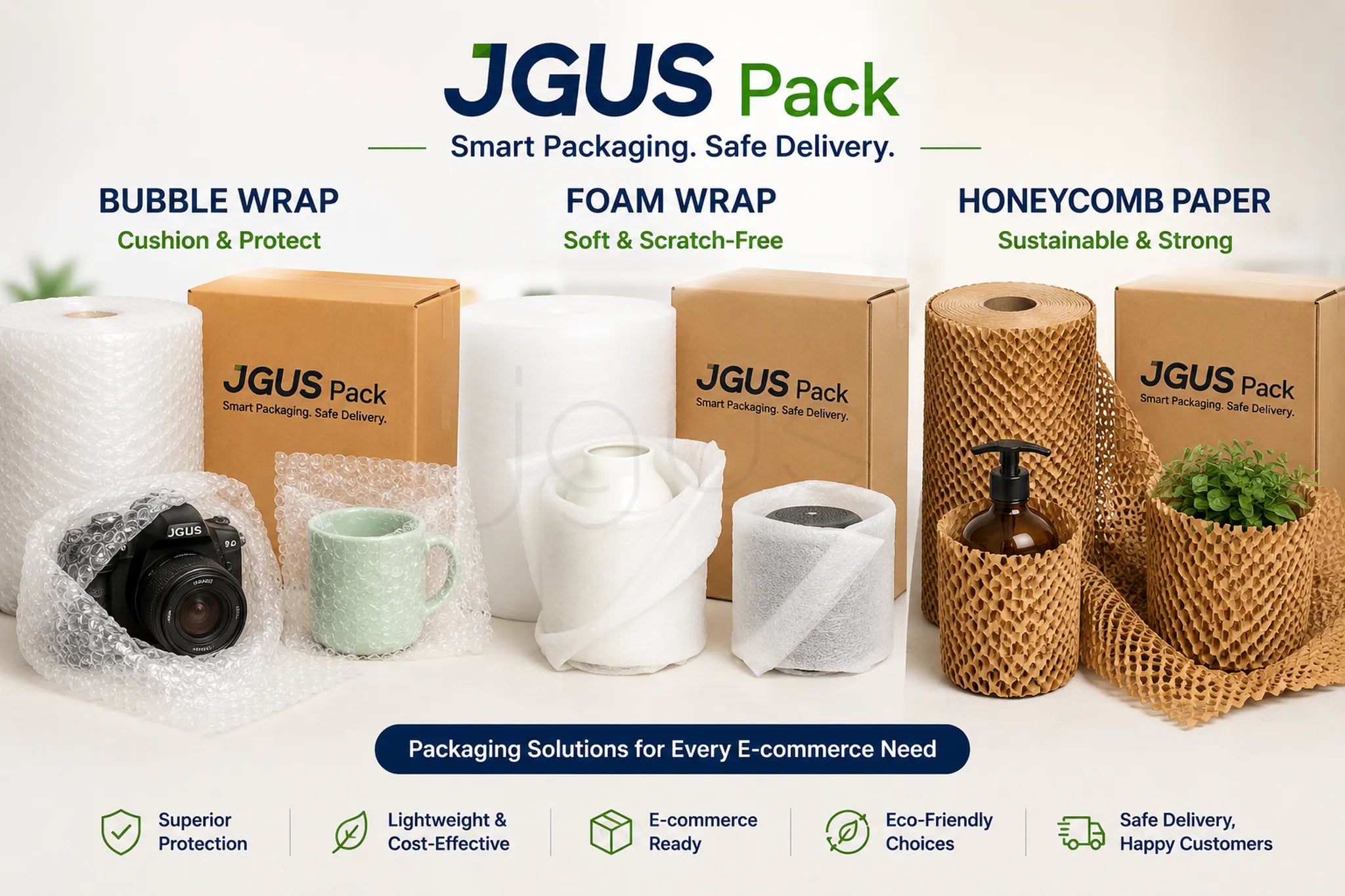 Bubble Wrap vs Foam Wrap vs Honeycomb Paper: Which Protection Is Best?