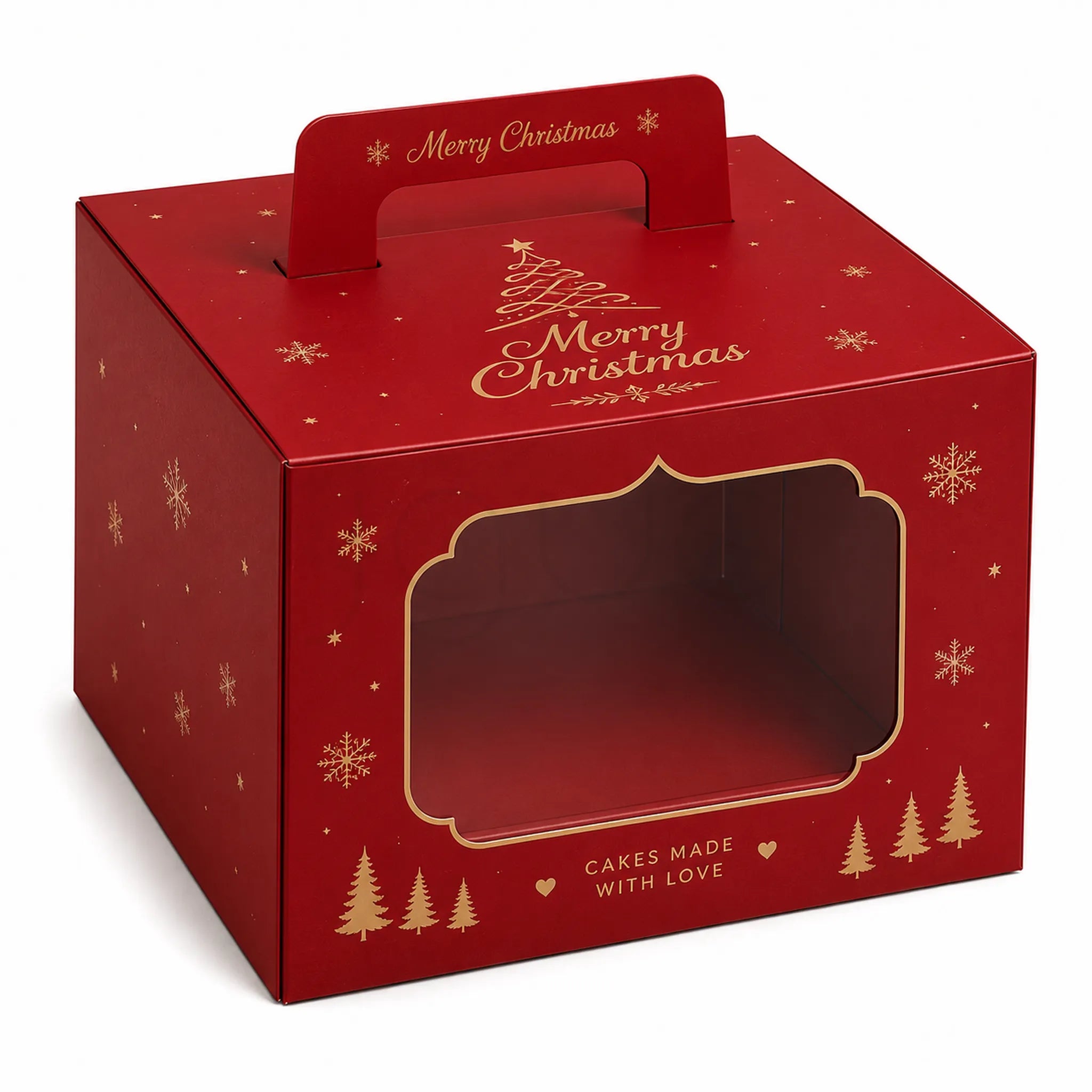 Get Quote for Custom Christmas Cake Boxes UAE | JGUS Pack