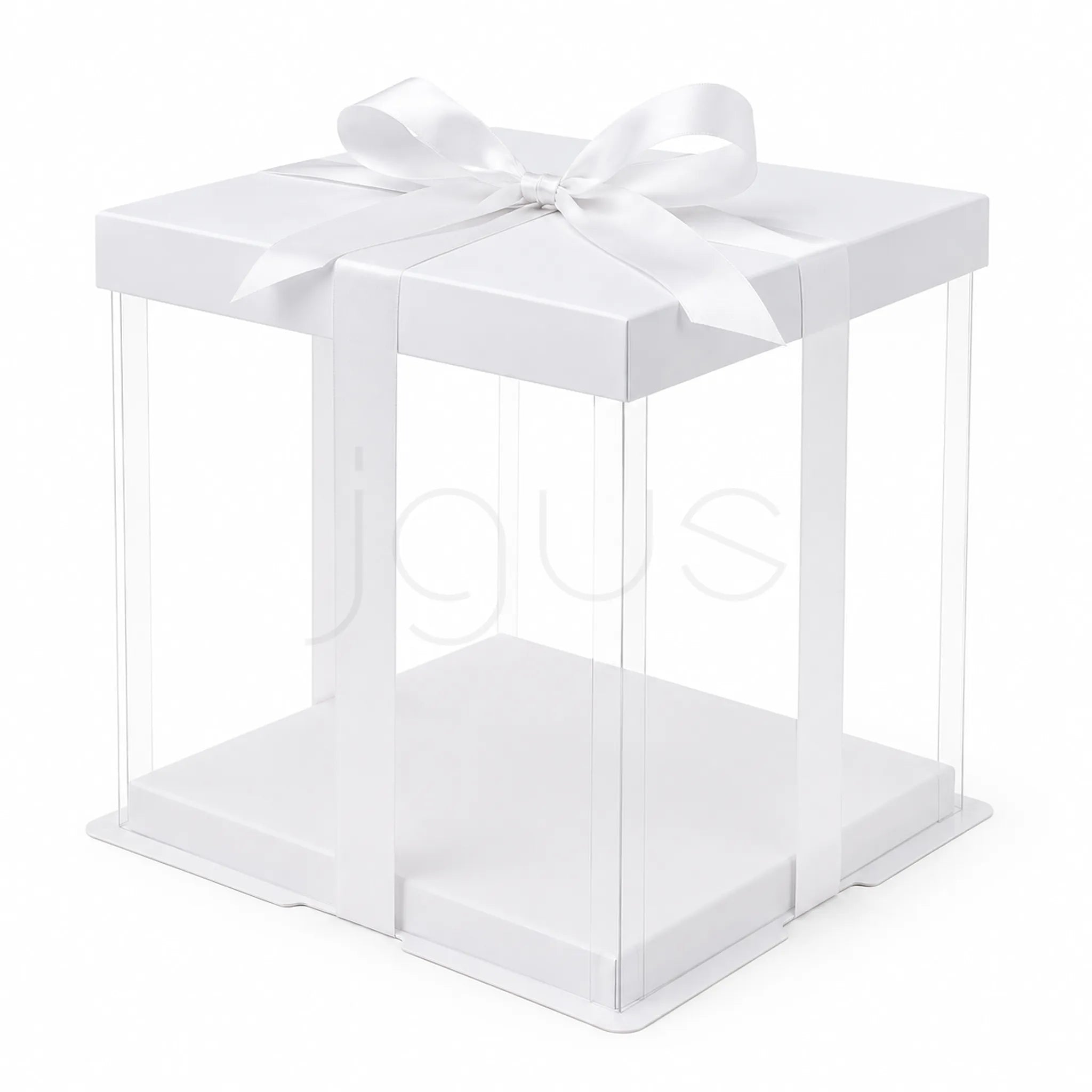 Buy Cake Boxes Transparent Clear Online UAE | JGUS Pack