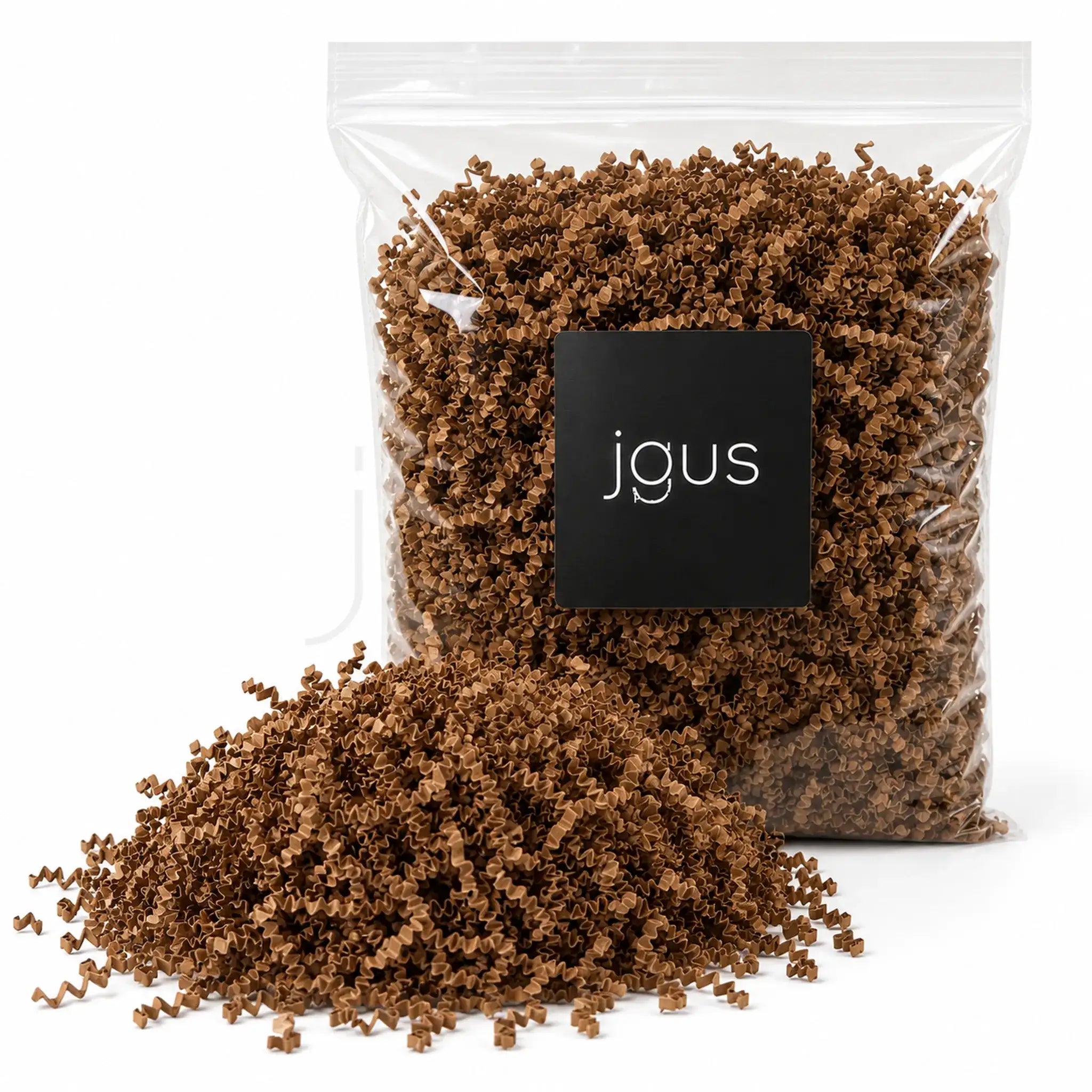 Buy Crinkle Cut Shredded Papers Brown Online UAE | JGUS Pack