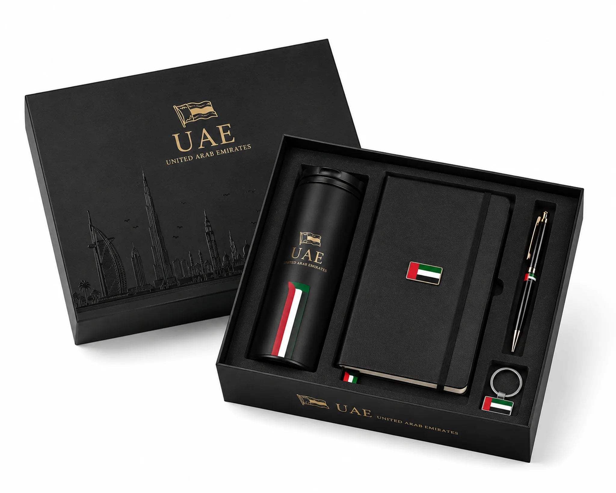 Get Quote for Custom UAE Flag Gift Boxes UAE | JGUS Pack