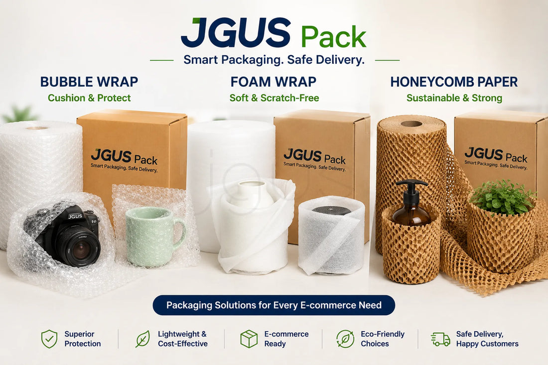 Bubble Wrap vs Foam Wrap vs Honeycomb Paper: Which Protection Is Best?
