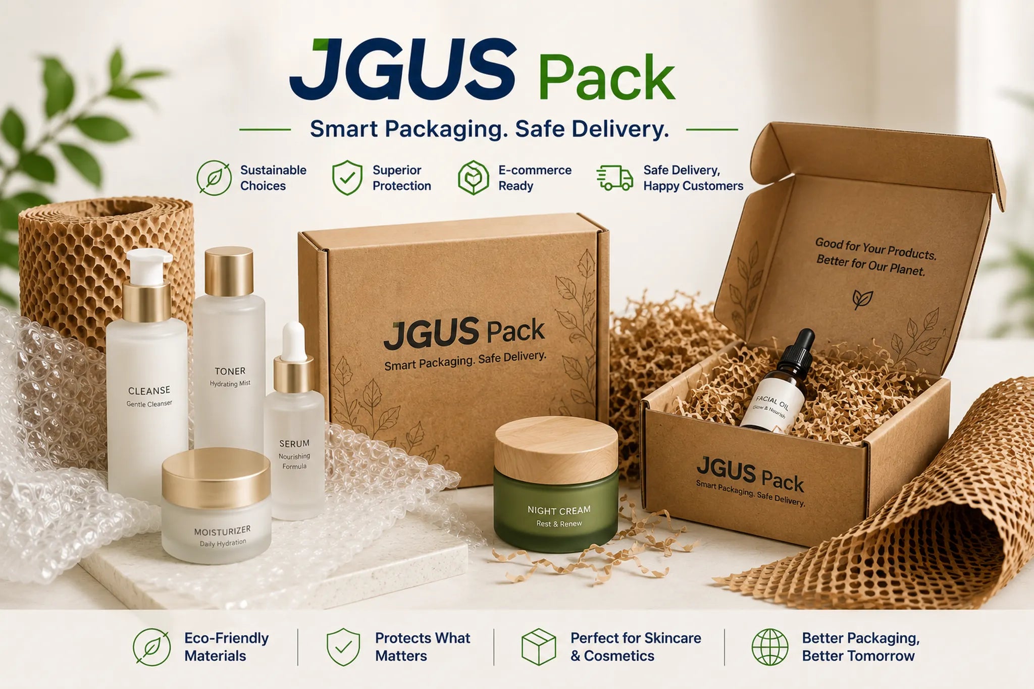 Packaging for Cosmetics and Skincare Products in UAE