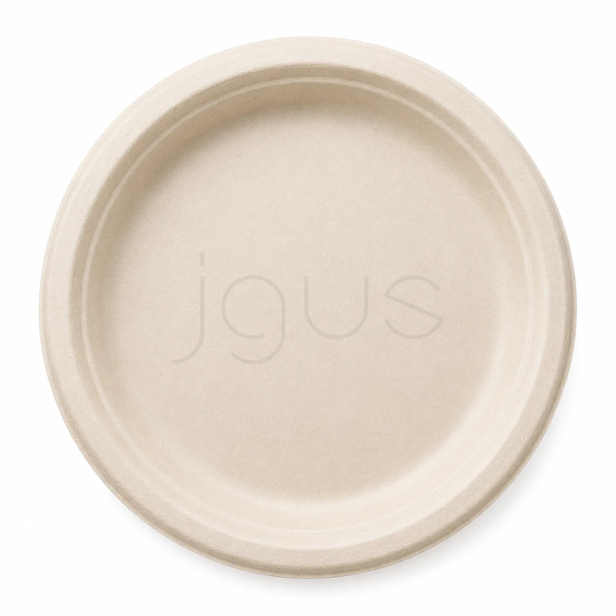Bagasse plate eco friendly plate for food packaging