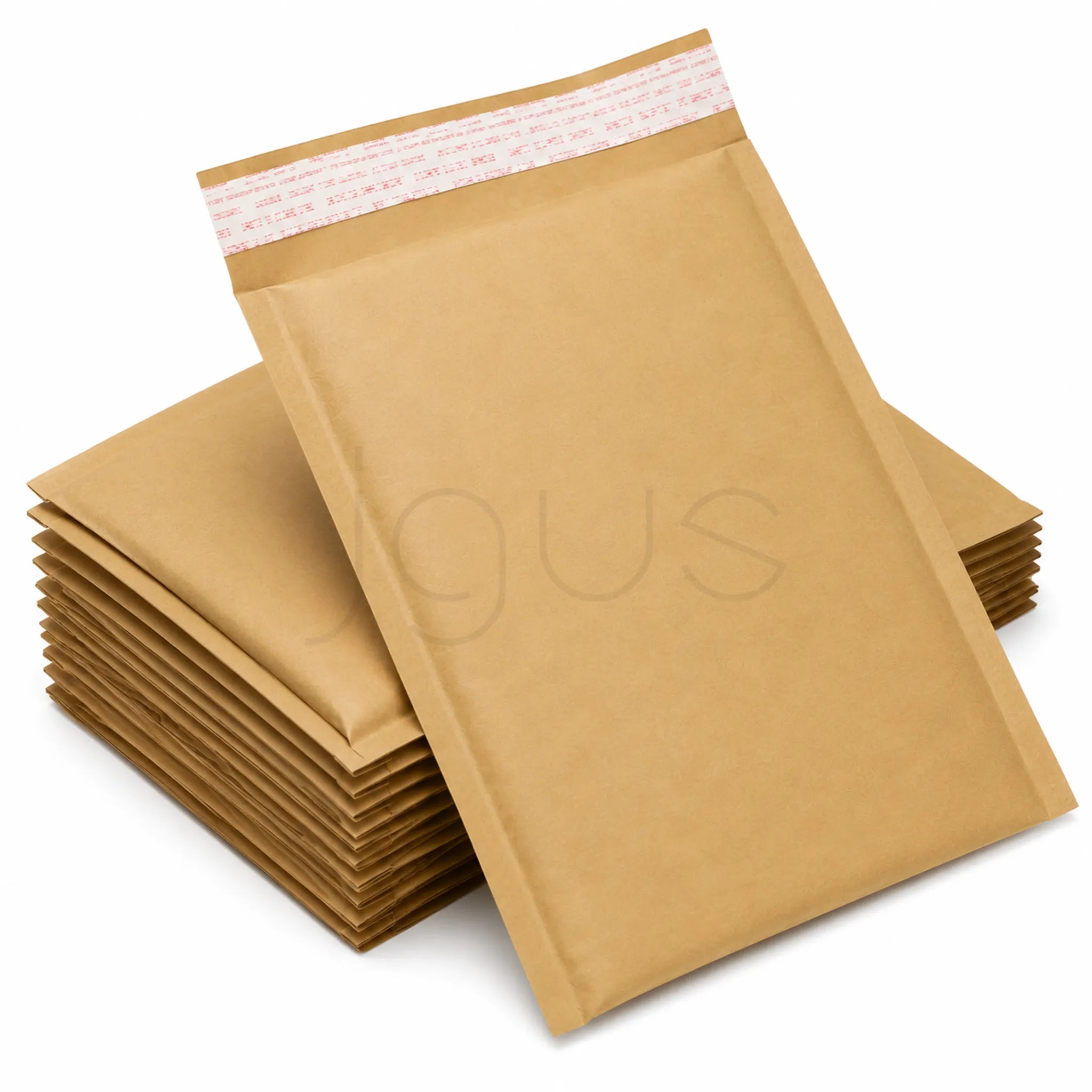 Brown Mail Bag 15x22 cm - JGUS Pack UAE packaging supplies
