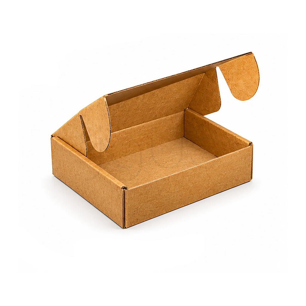 E-Commerce 18x15x4.5CM-Brown - JGUS Pack UAE packaging supplies open box