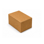 Brown ecommerce box 25x15x15cm for shipping, courier packaging, online orders, and ecommerce packaging in UAE