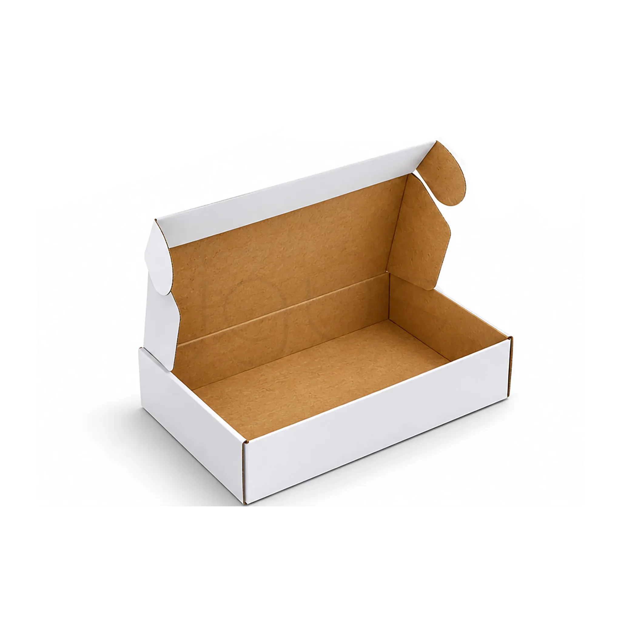 E-Commerce Boxes 23x18x6 CM White image 3 - JGUS Pack UAE open box