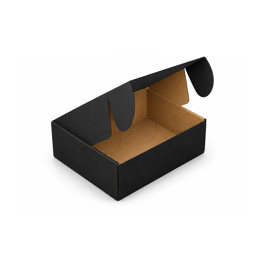 E-Commerce Boxes 30x23x8cm -Black image 3 - JGUS Pack UAE open box