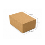 E-Commerce Boxes 32x20x10CM-Brown image 2 - JGUS Pack UAE size guide