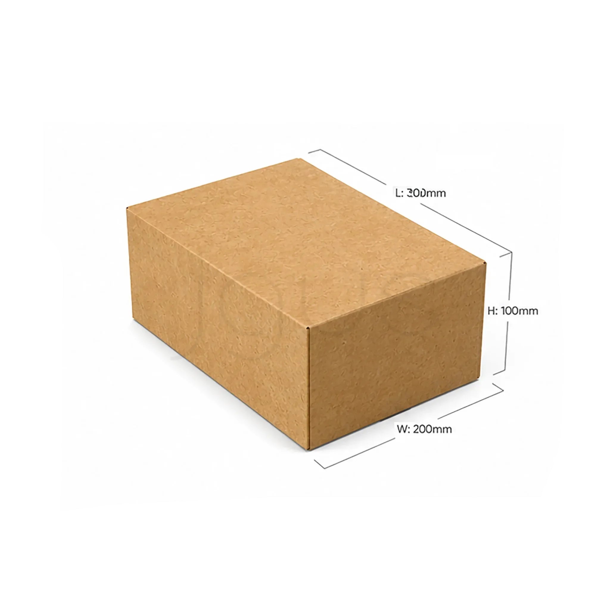 E-Commerce Boxes 30x20x10cm-Brown | Ecommerce Packaging UAE