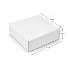 E-Commerce Boxes Medium 25x20x7CM-White image 2 - JGUS Pack UAE