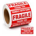 Fragile Shipping Label Stickers-75x50mm-500pcs 10 pcs - JGUS Pack UAE packaging supplies