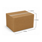 Box Large - 67-48-36 5ply Brown Plain image 2 - JGUS Pack UAE size guide