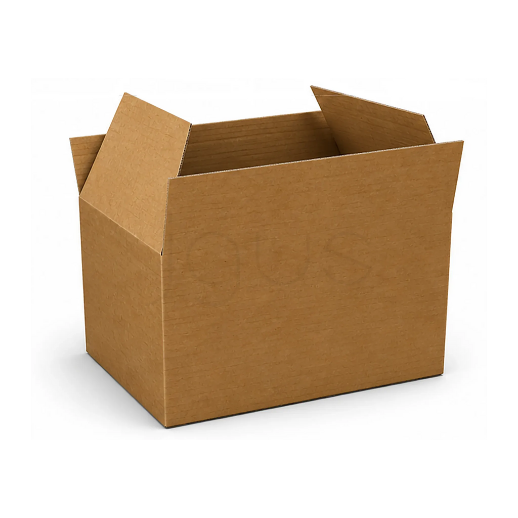 Box Medium - 40-34-33 3ply Brown Plain image 3 - JGUS Pack UAE open  box