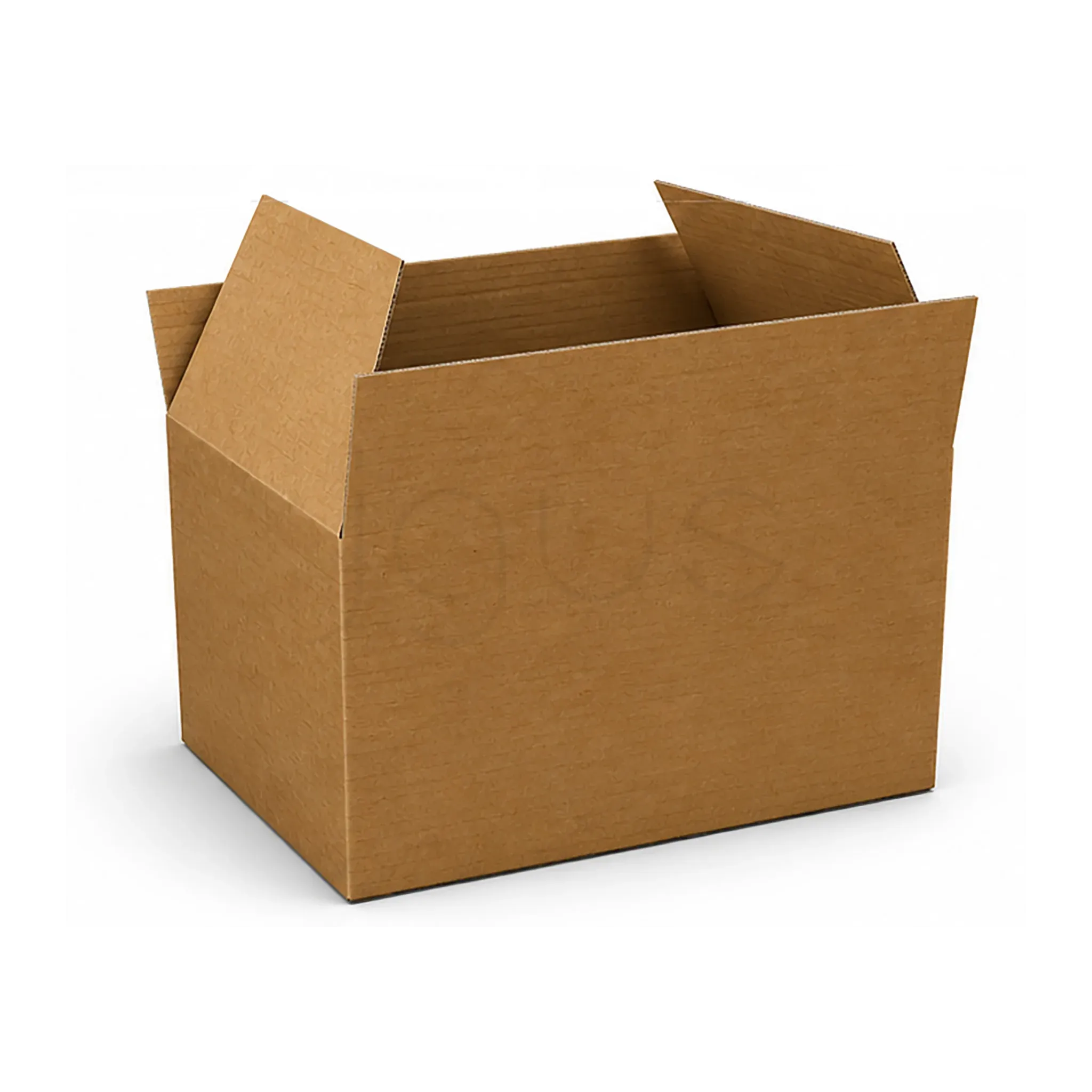 Box Medium - 40-34-33 3ply Brown Plain image 3 - JGUS Pack UAE open  box