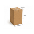 Box Medium - 45-45-70 5ply Brown Plain image 2 - JGUS Pack UAE size guide