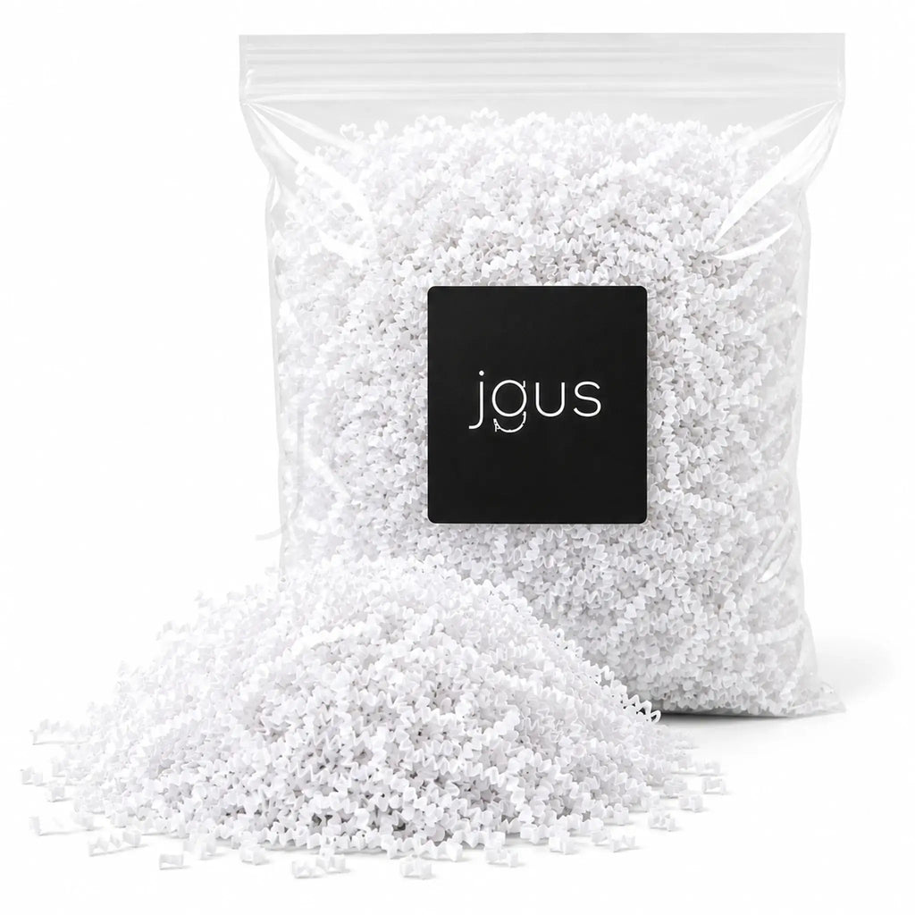 Crincle Cut Shredded Papers White - JGUS Pack UAE packaging supplies