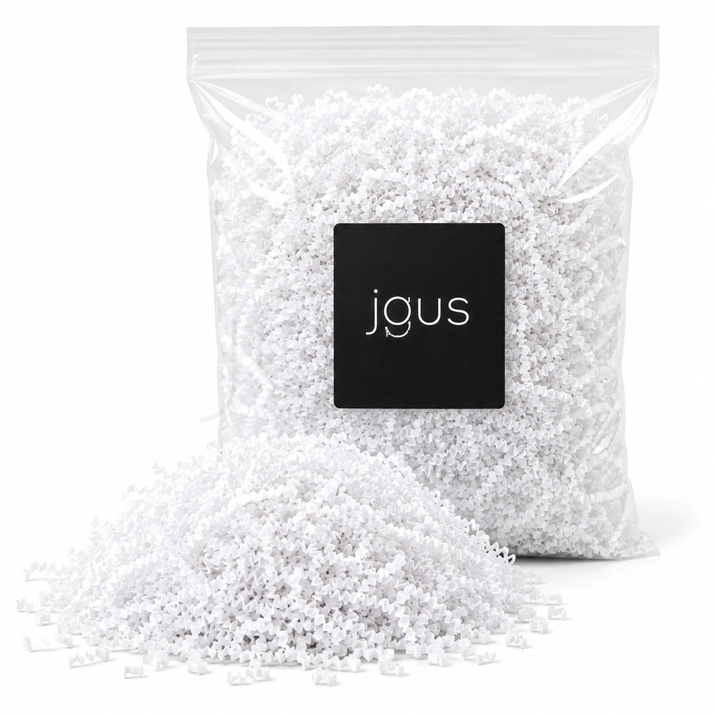 Crincle Cut Shredded Papers White - JGUS Pack UAE packaging supplies
